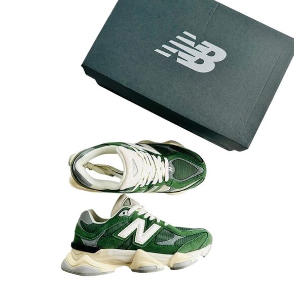 New Balance 9060 Nori Mens Size 7.5 Ladies 9 #U9060VNG NEW Authentic in Box - Picture 2 of 9
